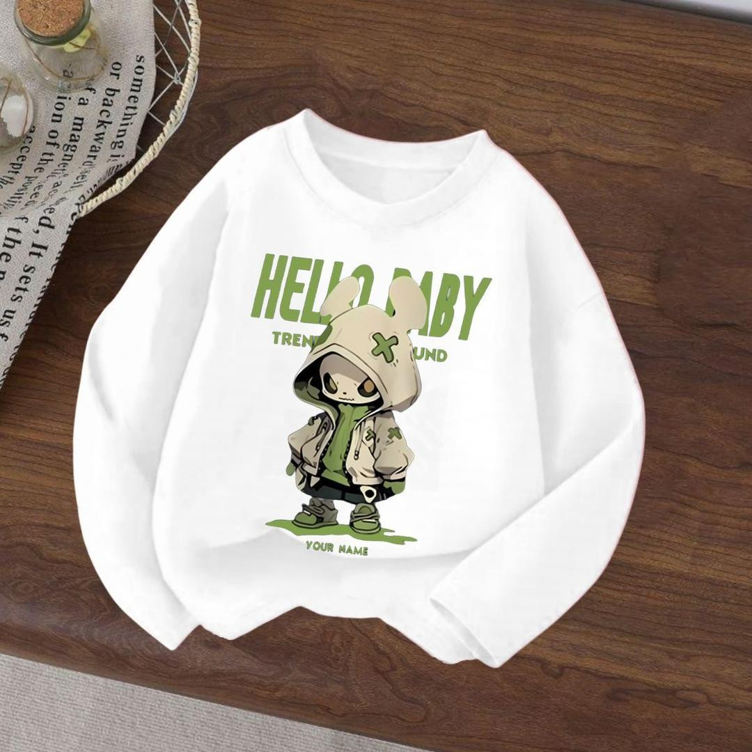 جاكيت أطفال خريفي أنيق بقبعة وسحّاب أمامي، تصميم مريح يناسب البنات والأولاد