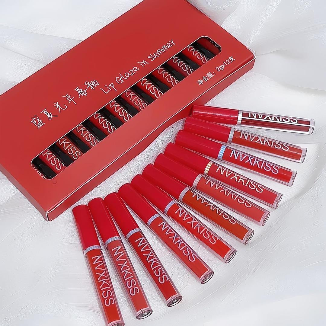 مجموعة 12 لون مطفي فاخر