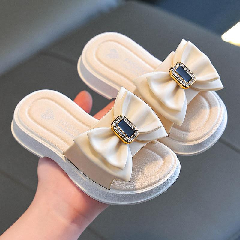 شبشب/صندل بناتي (داخلي/خارجي) ضد الماء، قاعدة سميكة مانعة للانزلاق والرائحة