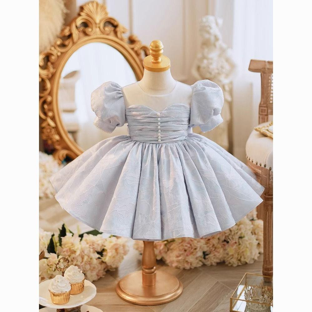 فستان بناتي فخم للمواليد والذكرى