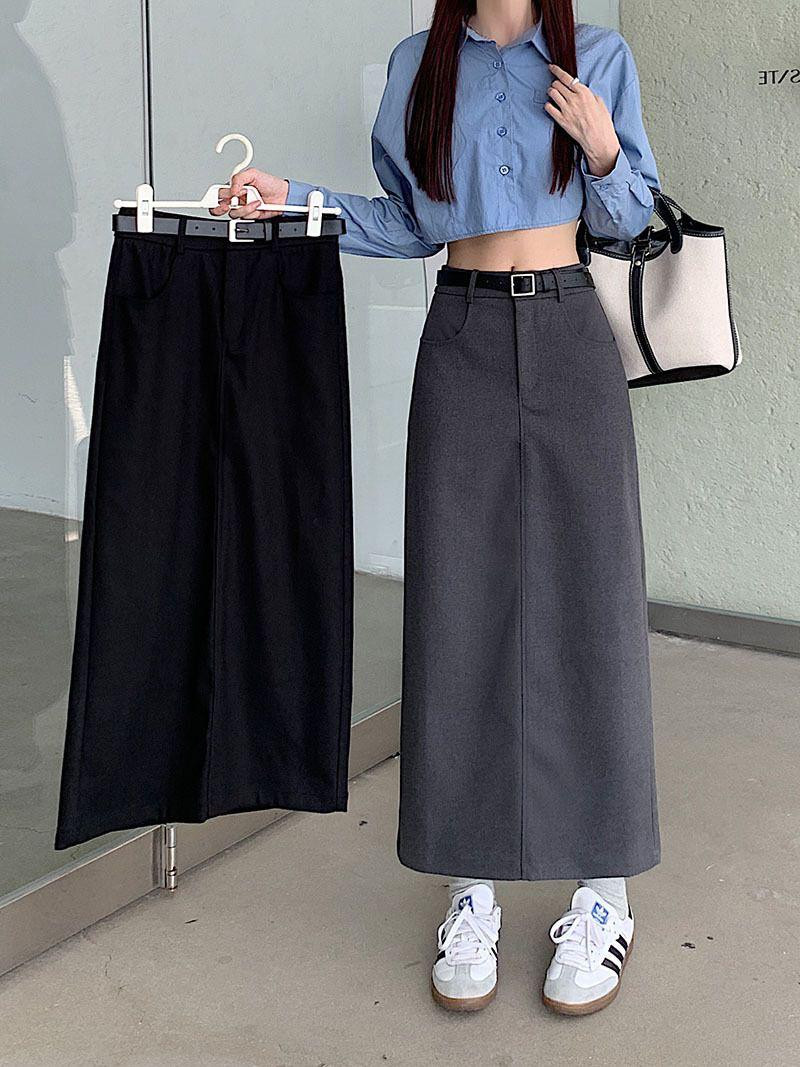 تنورة نسائية طويلة كاجوال