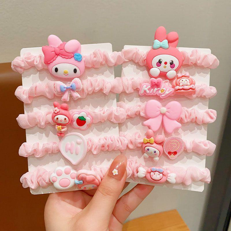 15 قطعه ربطة شعر من ميلودي تصميم جديد عالي الجودة – مطاط قوي ومرن