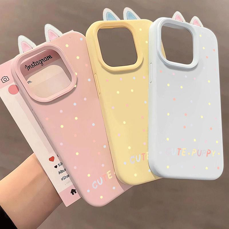 غطاء هاتف آيفون كرتوني (تصميم INS) لآيفون 11 حتى 16