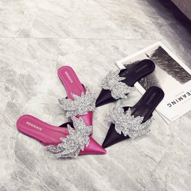 صندل نسائي صيف 2025 جديد على الطراز الكوري، عصري متعدد الاستخدامات،