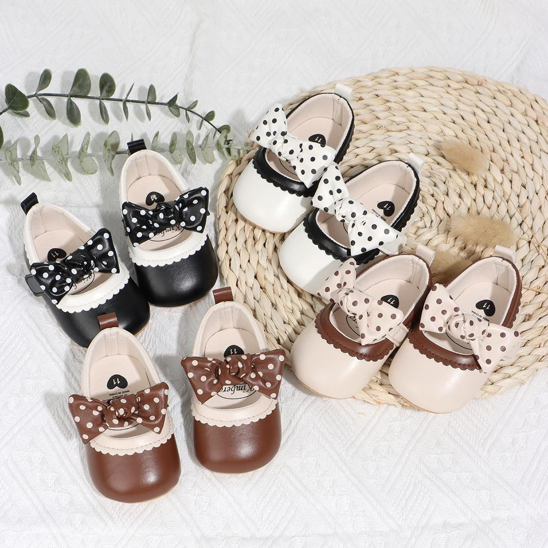 حذاء بناتي أطفال (تصميم أميرة – ربيع/خريف)