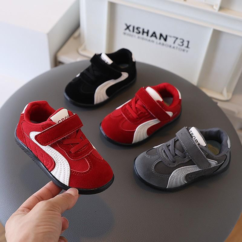 حذاء رياضي للأطفال بتصميم كاجوال عصري ?✨، موديل خريف ، مناسب للأولاد والبنات