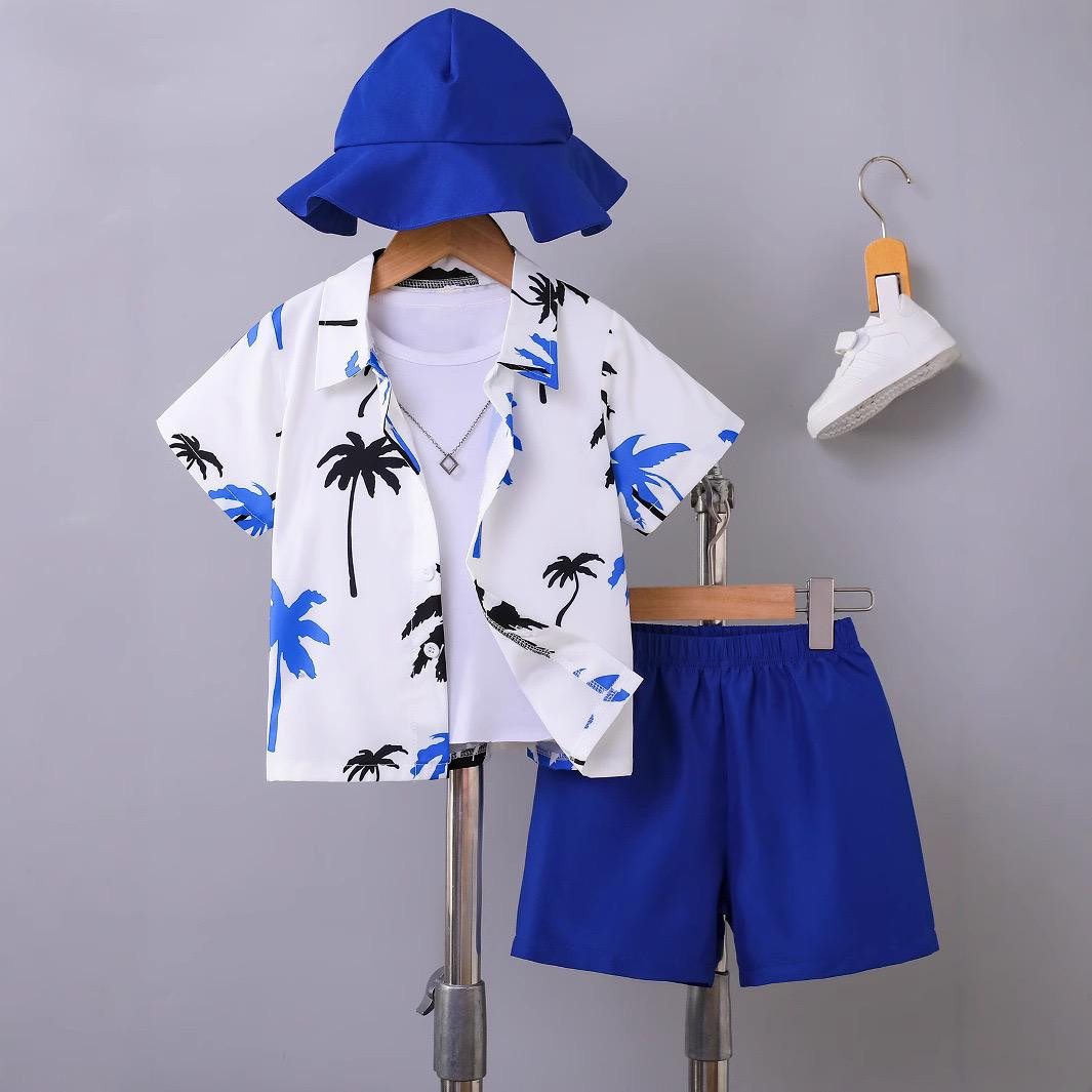 طقم أطفال من قطعتين بتصميم كاجوال مريح مثالي للمدرسة والأنشطة اليومية